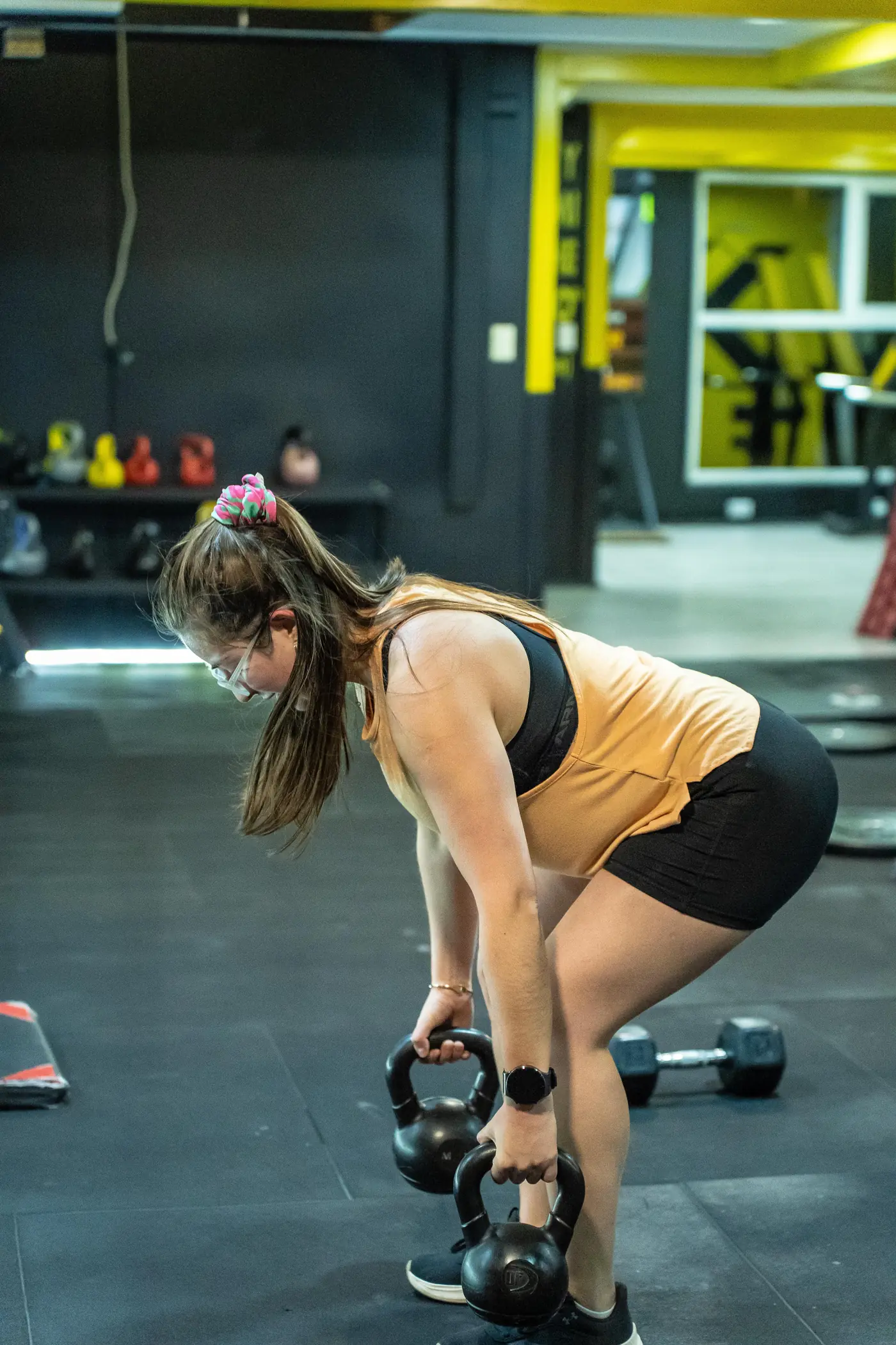 Trabajo con kettlebells en Box Aktiva-T